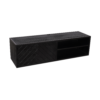 STF-8519_9 Zwevend tv meubel New York Zwart Mangohout 120 cm - Image 10