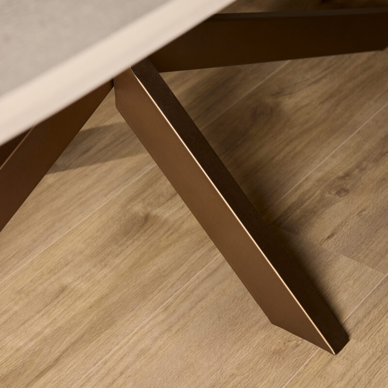Deens ovale eettafel Madison Zand Mangohout 280x120 cm - Image 2
