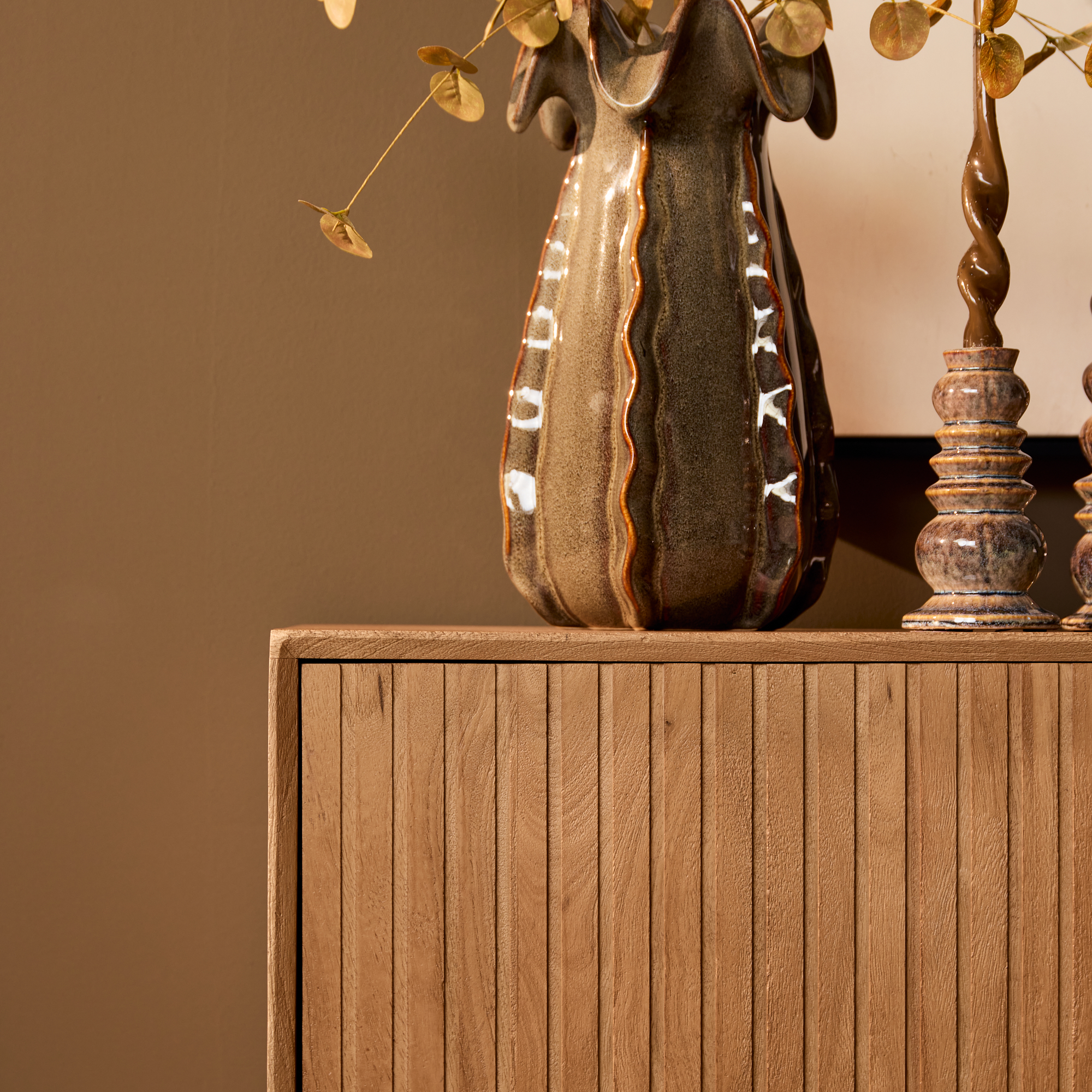 Dressoir Madison Naturel Mangohout 210 cm - Image 4