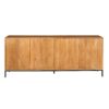 STF-7805_6 Dressoir Madison Naturel Mangohout 210 cm - Image 7