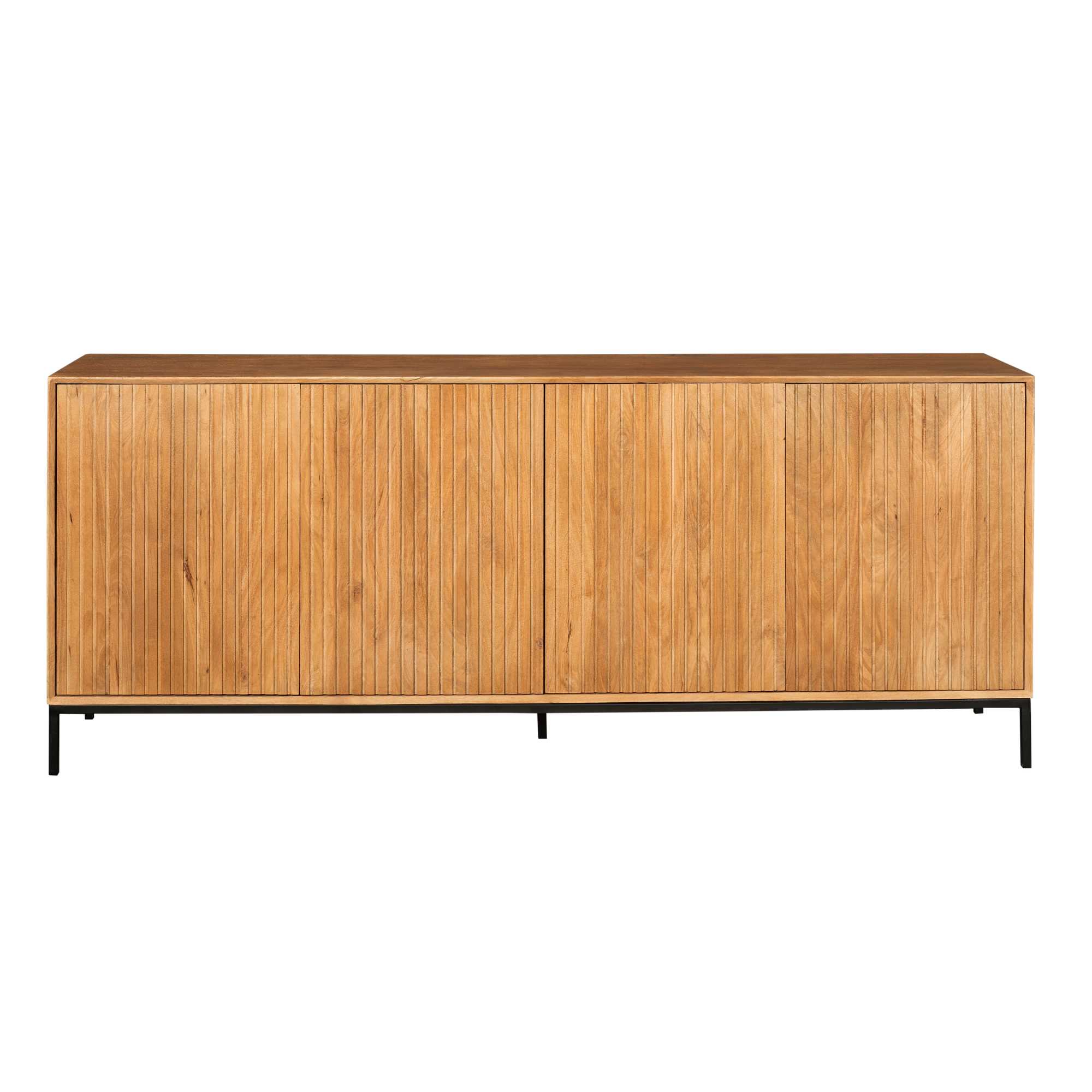 Dressoir Madison Naturel Mangohout 210 cm - Image 7