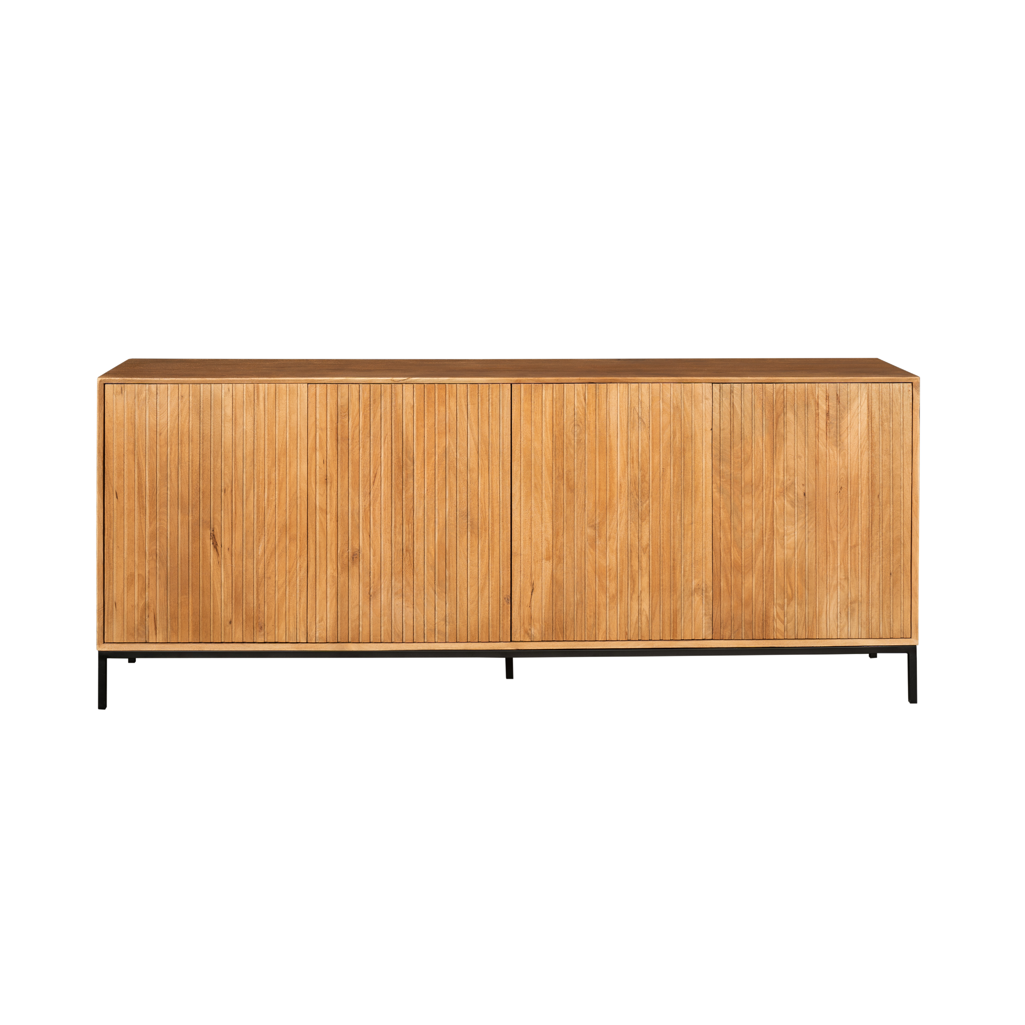 Dressoir Madison Naturel Mangohout 210 cm - Image 11