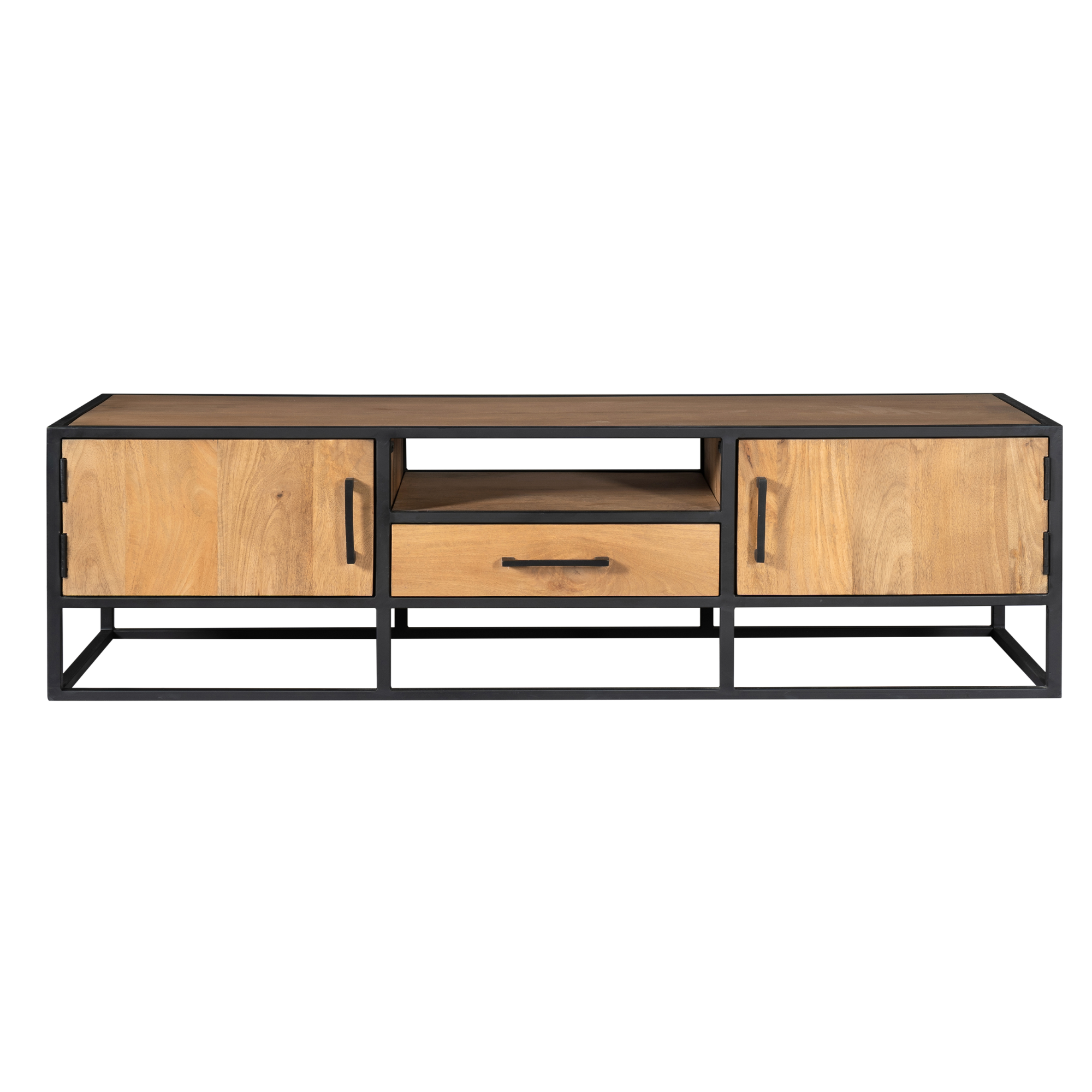 Tv meubel Denver Naturel Mangohout 180 cm - Image 5