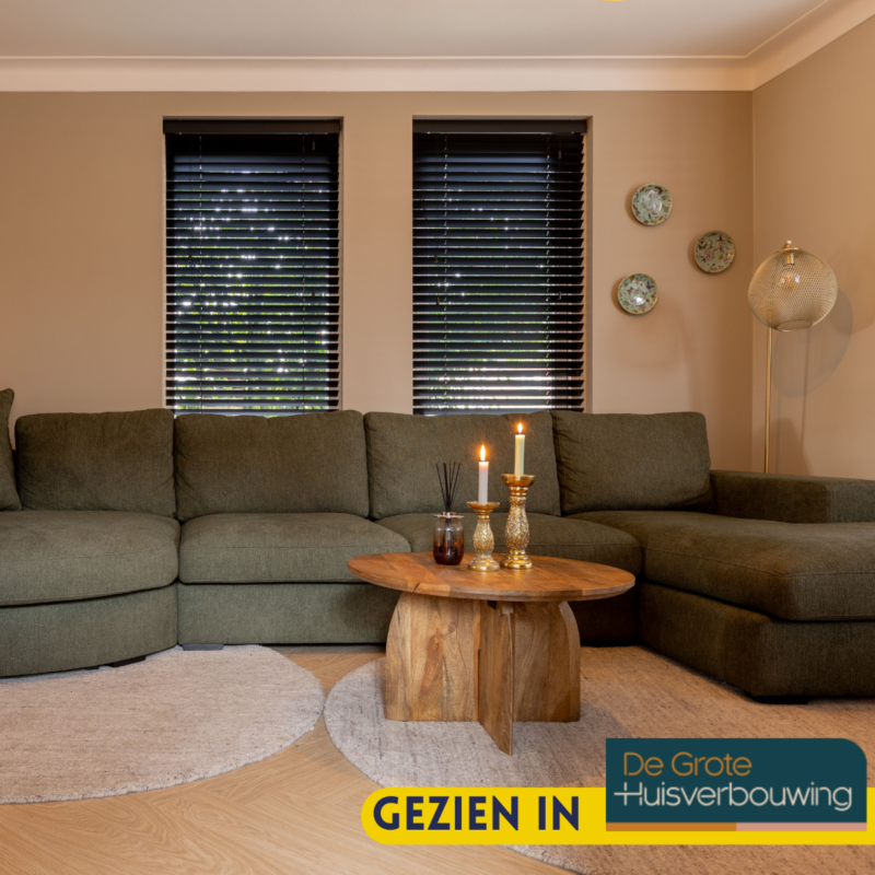 Ronde salontafel Tense Naturel Mangohout 70 cm - Image 1