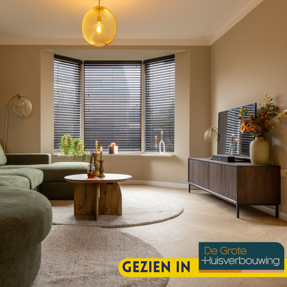 Ronde salontafel Tense Naturel Mangohout 70 cm - Image 4