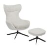 STF-9886_0 Draaibare fauteuil Olivia Gebroken wit - Image 1
