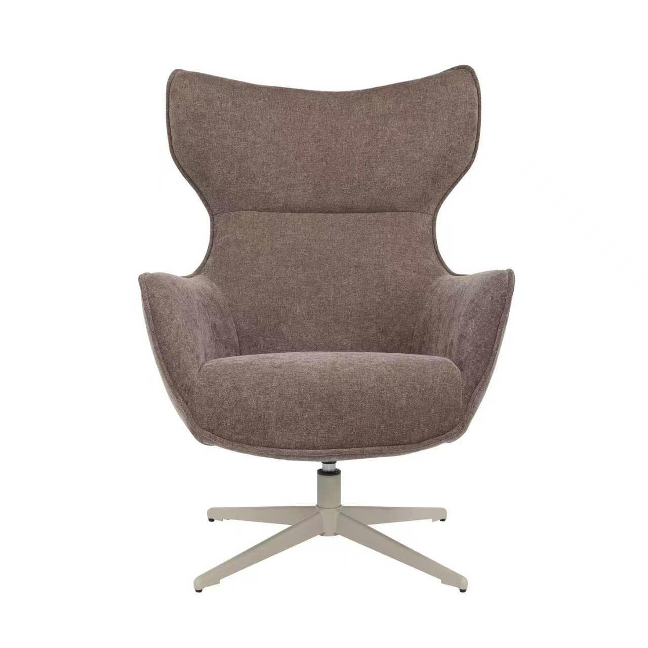 Draaibare fauteuil Julia Bruin - Image 1