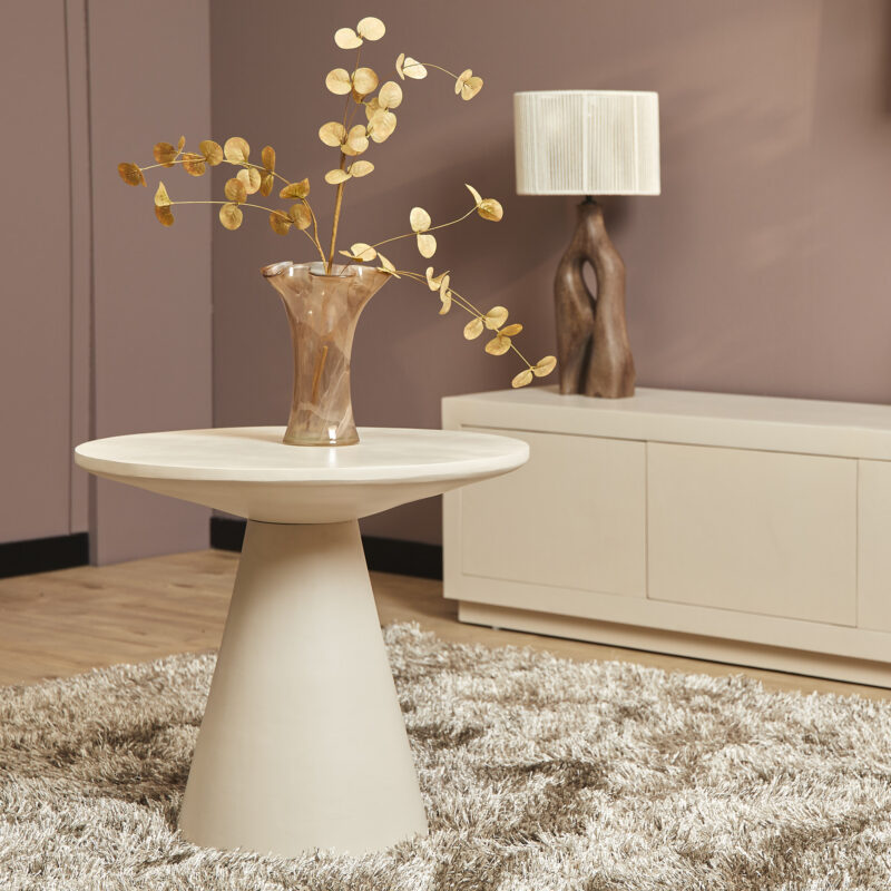 Salontafel Bellis Zand Mangohout 60 cm - Image 1