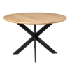 STF-2104_5 Ronde eettafel Ferris Naturel Eikenhout 130 cm - Image 6