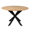 STF-2104_10 Ronde eettafel Ferris Naturel Eikenhout 130 cm - Image 11