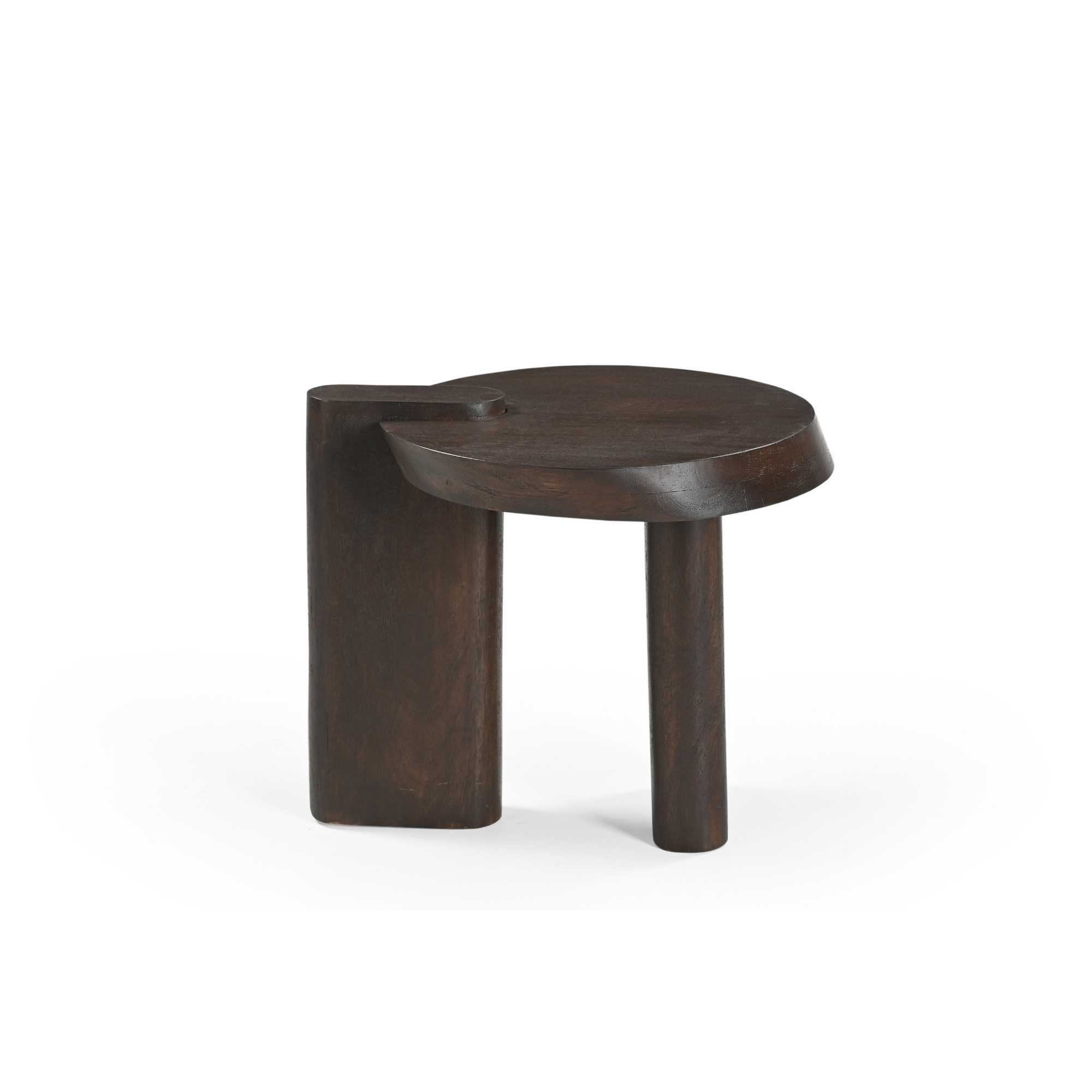 Bijzettafel Rava Bruin Mangohout 50 cm - Image 8