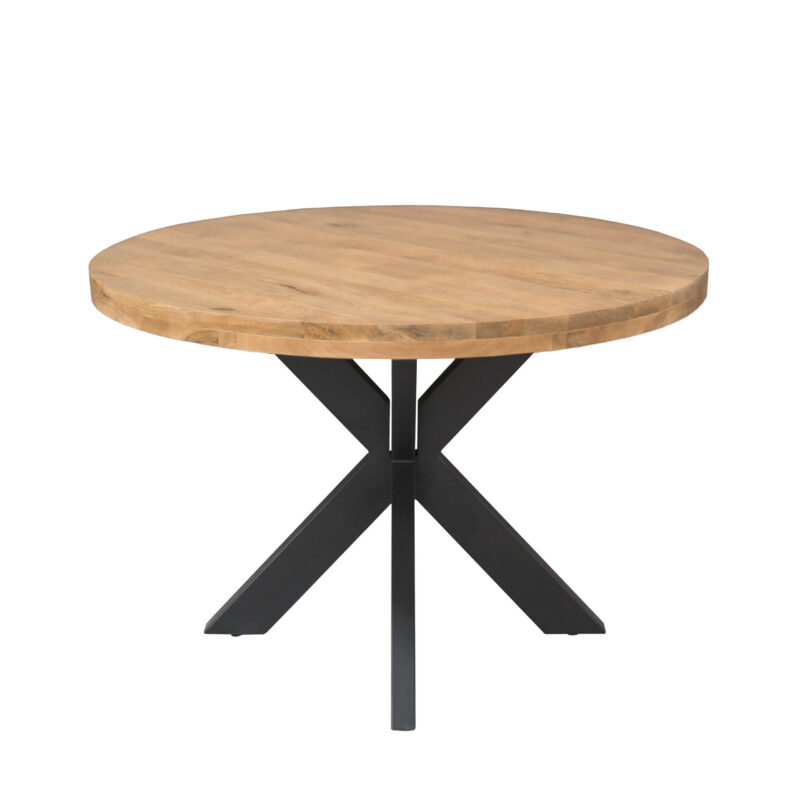 Ronde eettafel Dakota Naturel Mangohout 110 cm - Image 2