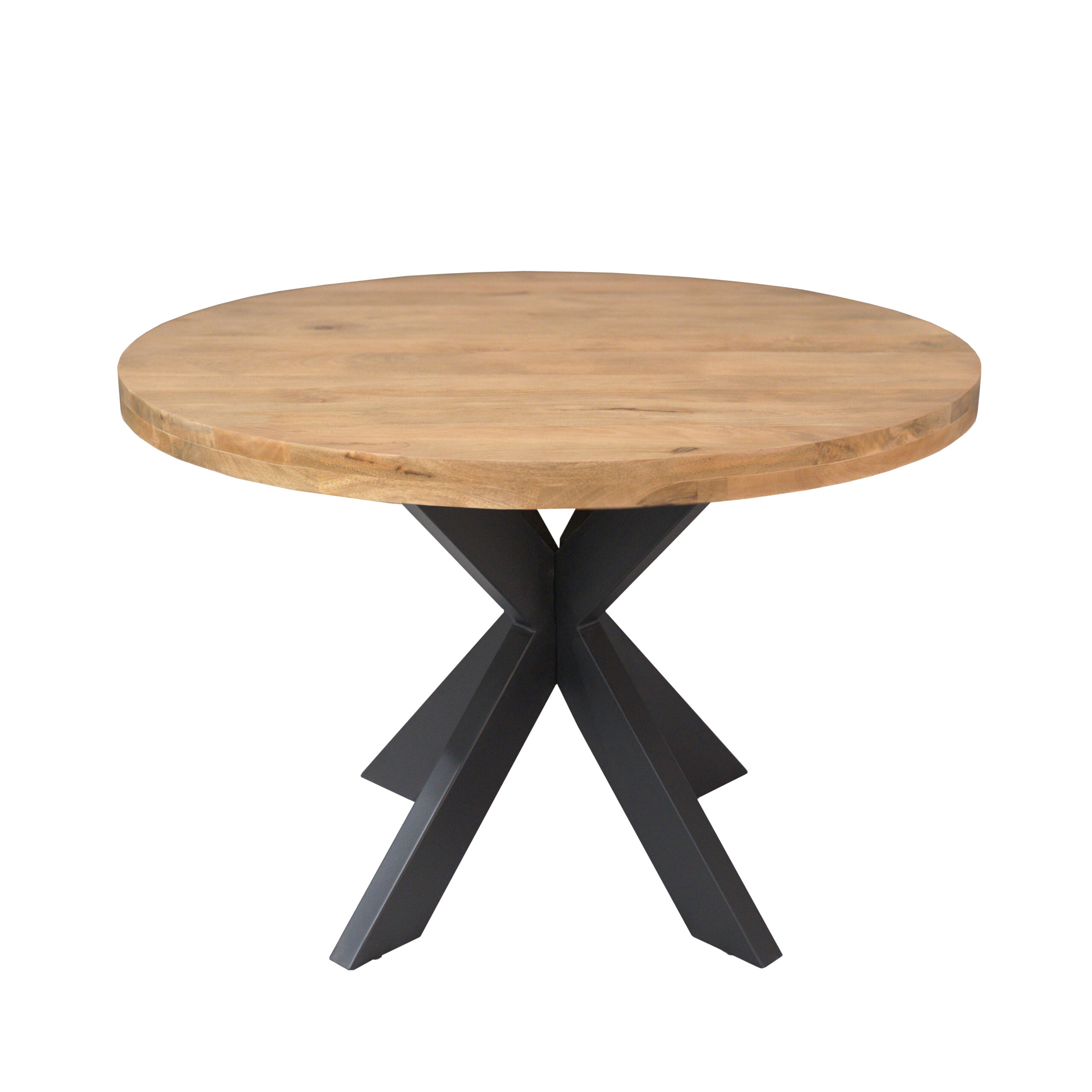 Ronde eettafel Dakota Naturel Mangohout 110 cm - Image 3