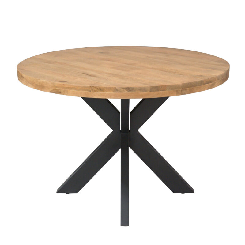 Ronde eettafel Dakota Naturel Mangohout 120 cm - Image 2