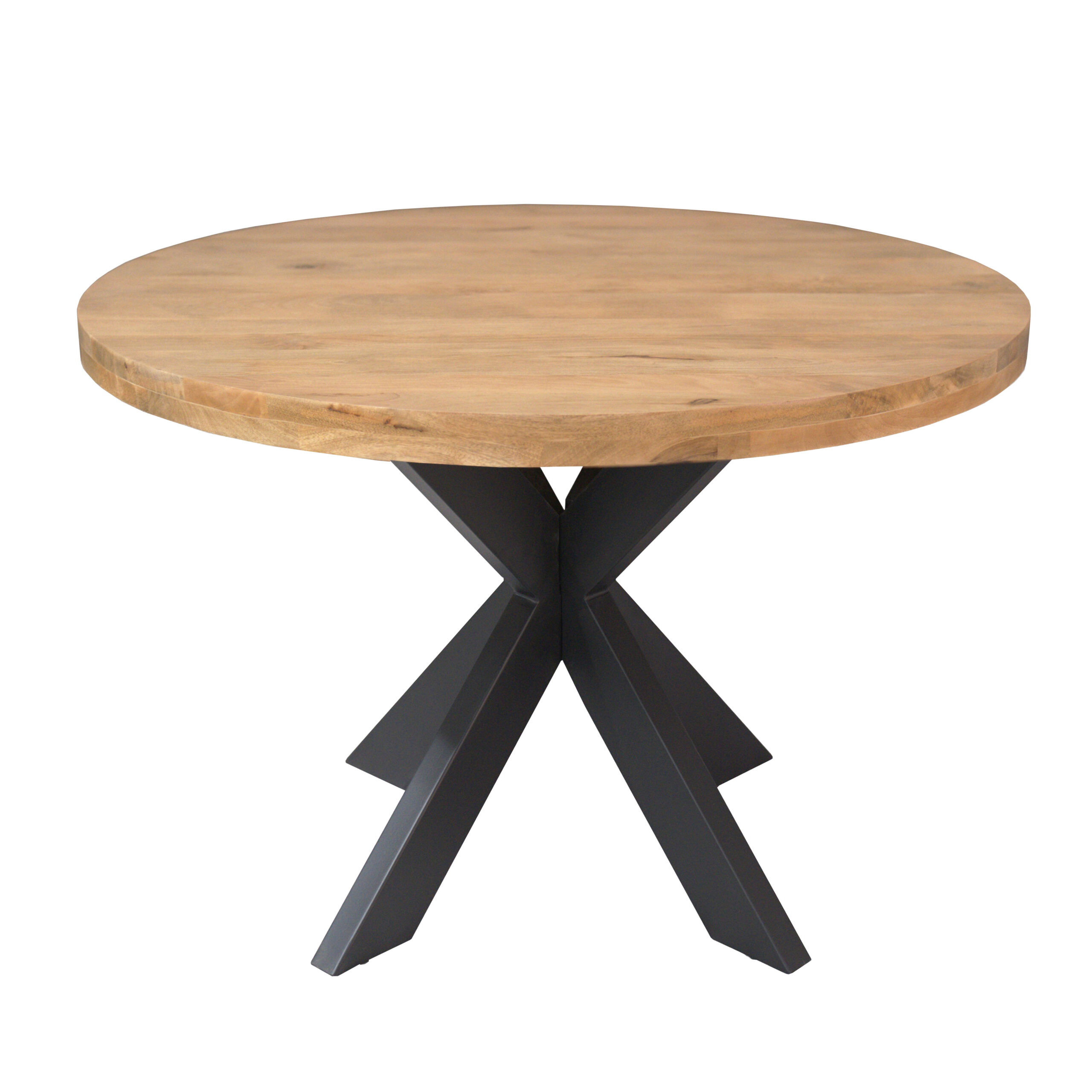 Ronde eettafel Dakota Naturel Mangohout 120 cm - Image 3