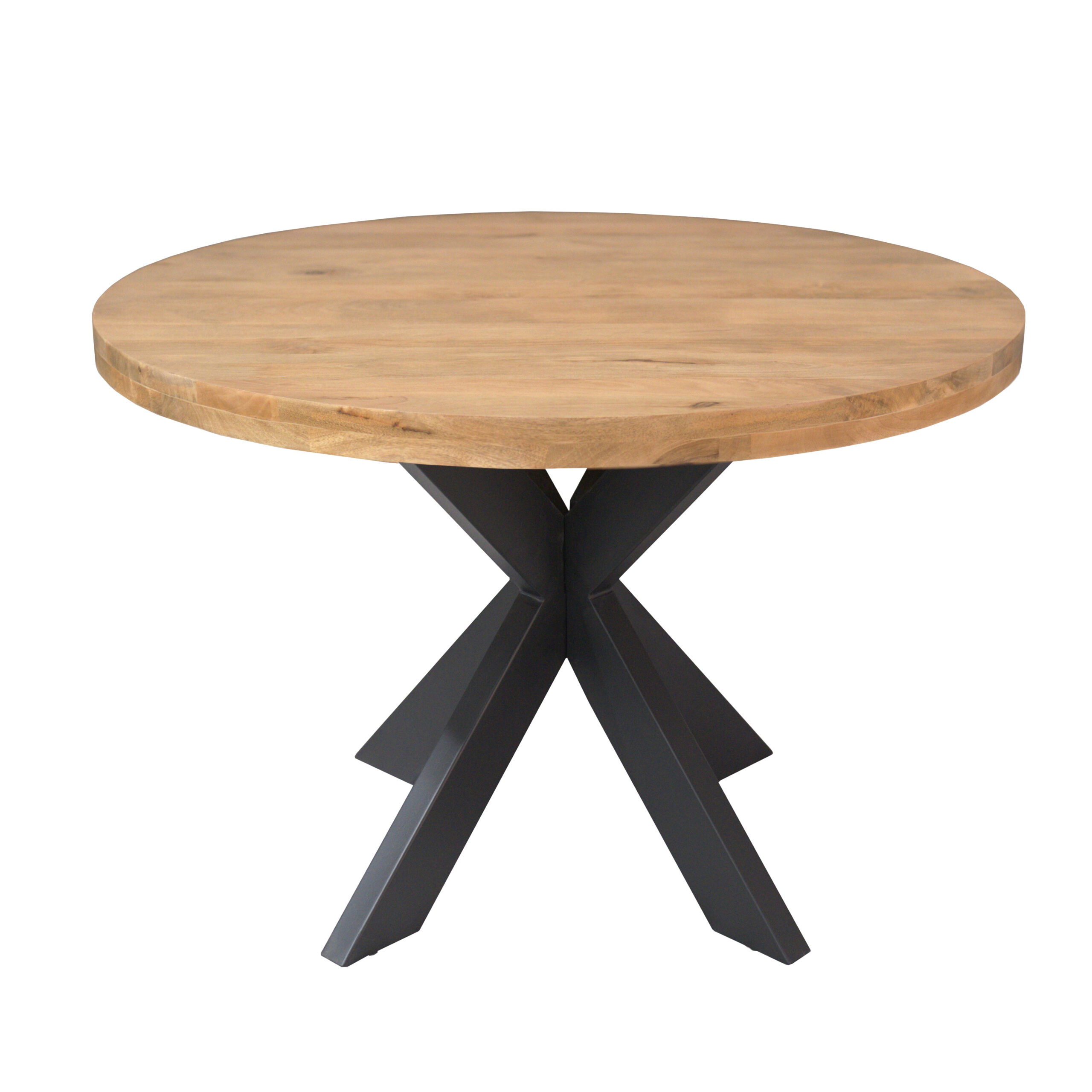 Ronde eettafel Dakota Naturel Mangohout 130 cm - Image 5