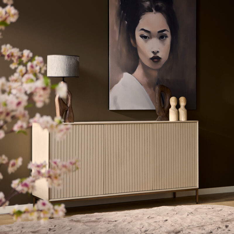 Dressoir Madison Zand Mangohout 165 cm - Image 2