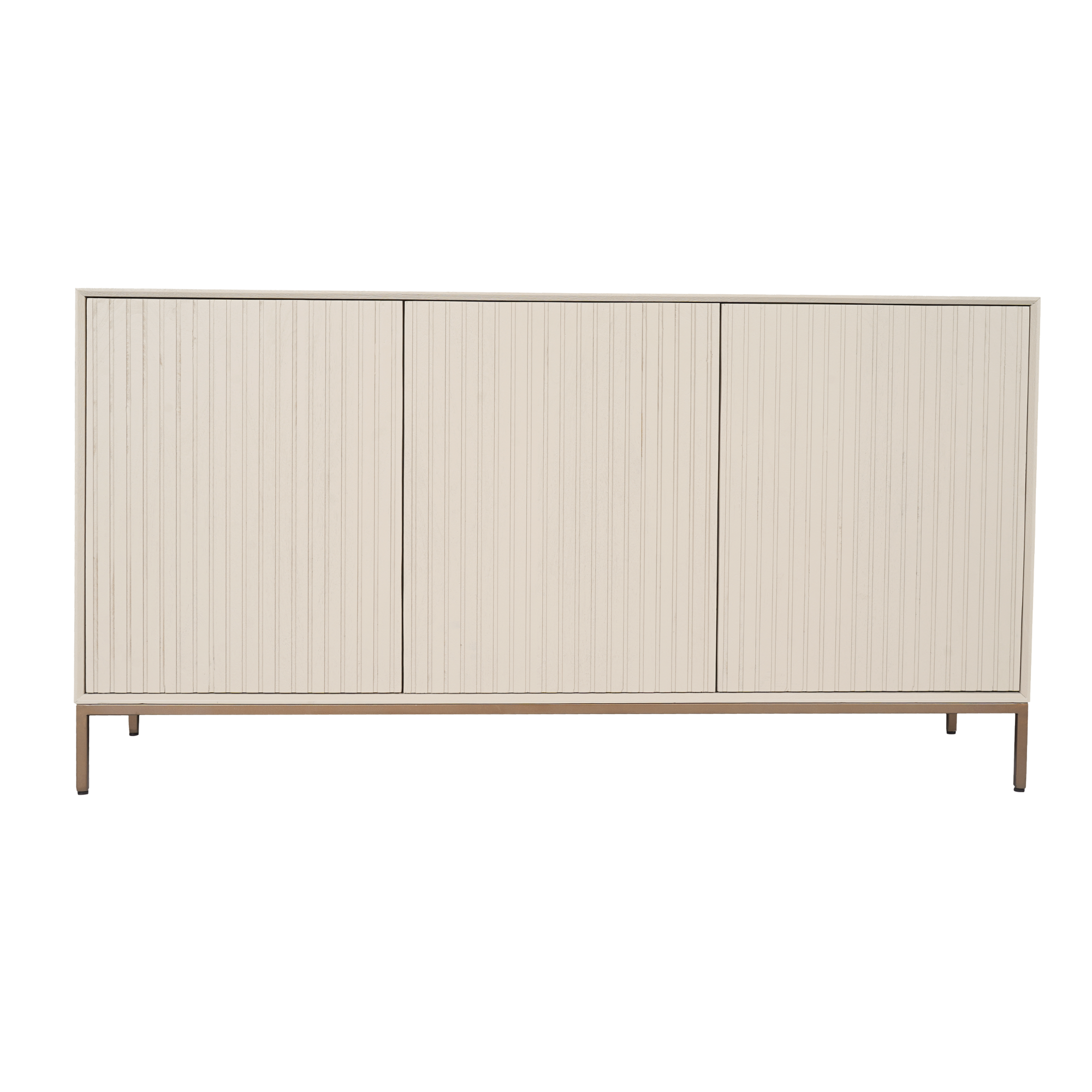 STF-3604_2 Dressoir Madison Zand Mangohout 165 cm - Image 3