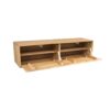 Zwevend tv meubel Vision Licht Mangohout 120 cm - Image 5