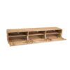 STF-2822_4 Zwevend tv meubel Vision Licht Mangohout 160 cm - Image 5
