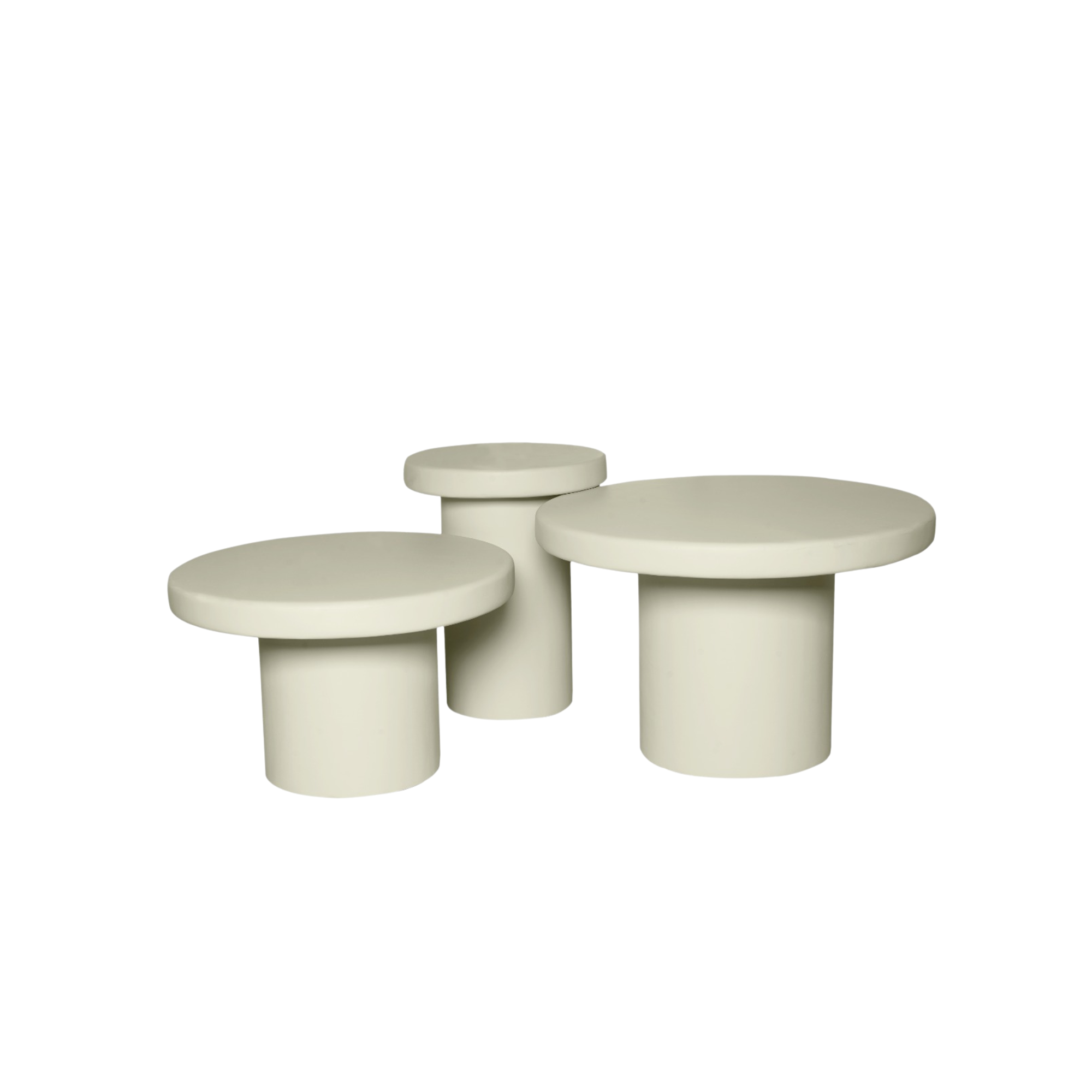 Salontafel Maya Zand Mangohout 70 cm - Image 1
