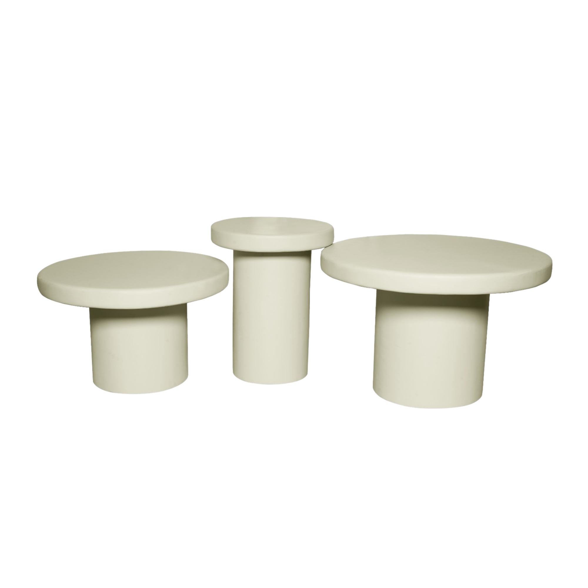 Salontafel Maya Zand Mangohout 70 cm - Image 2