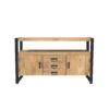 STF-4617_1 Dressoir Britt Naturel Mangohout 135 cm - Image 2