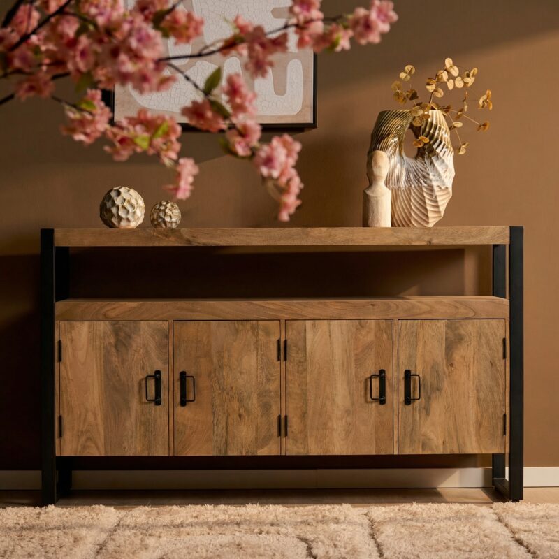 Dressoir Britt Naturel Mangohout 175 cm - Image 1