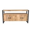 STF-4618_1 Dressoir Britt Naturel Mangohout 175 cm - Image 2