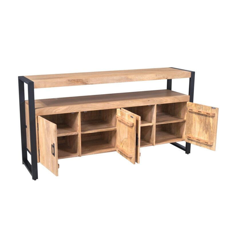Dressoir Britt Naturel Mangohout 175 cm - Image 5