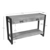 STF-4619_4 Sidetable Britt Naturel Mangohout 120 cm - Image 5