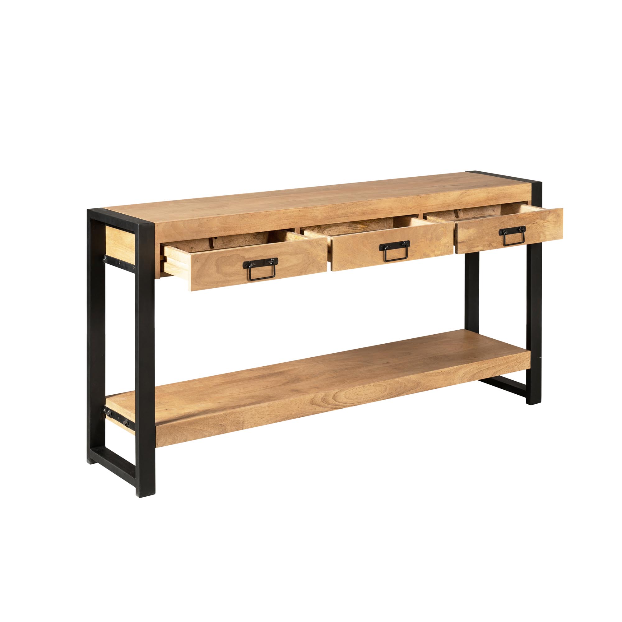 Sidetable Britt Naturel Mangohout 150 cm - Image 4