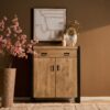 STF-4625_0 Kabinet kast Britt Naturel Mangohout 100 cm - Image 1