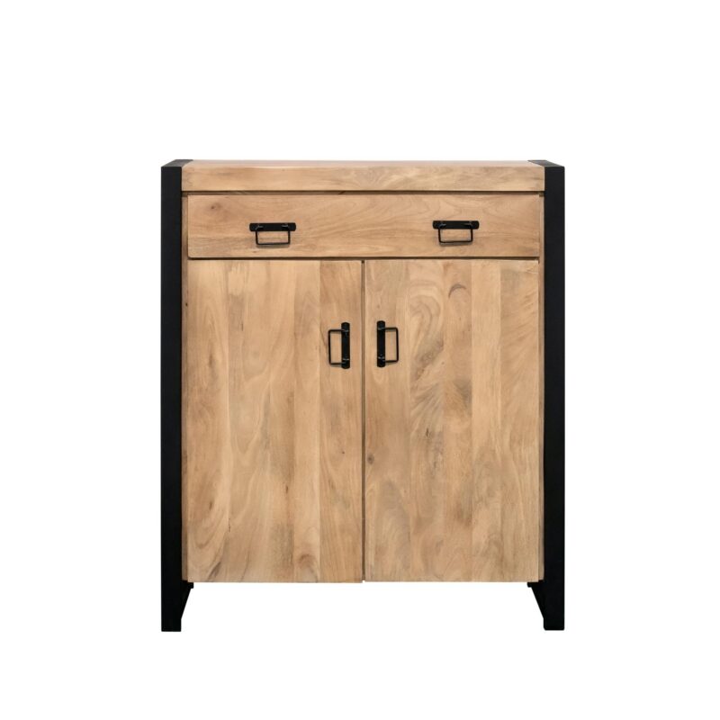 Kabinet kast Britt Naturel Mangohout 100 cm - Image 2