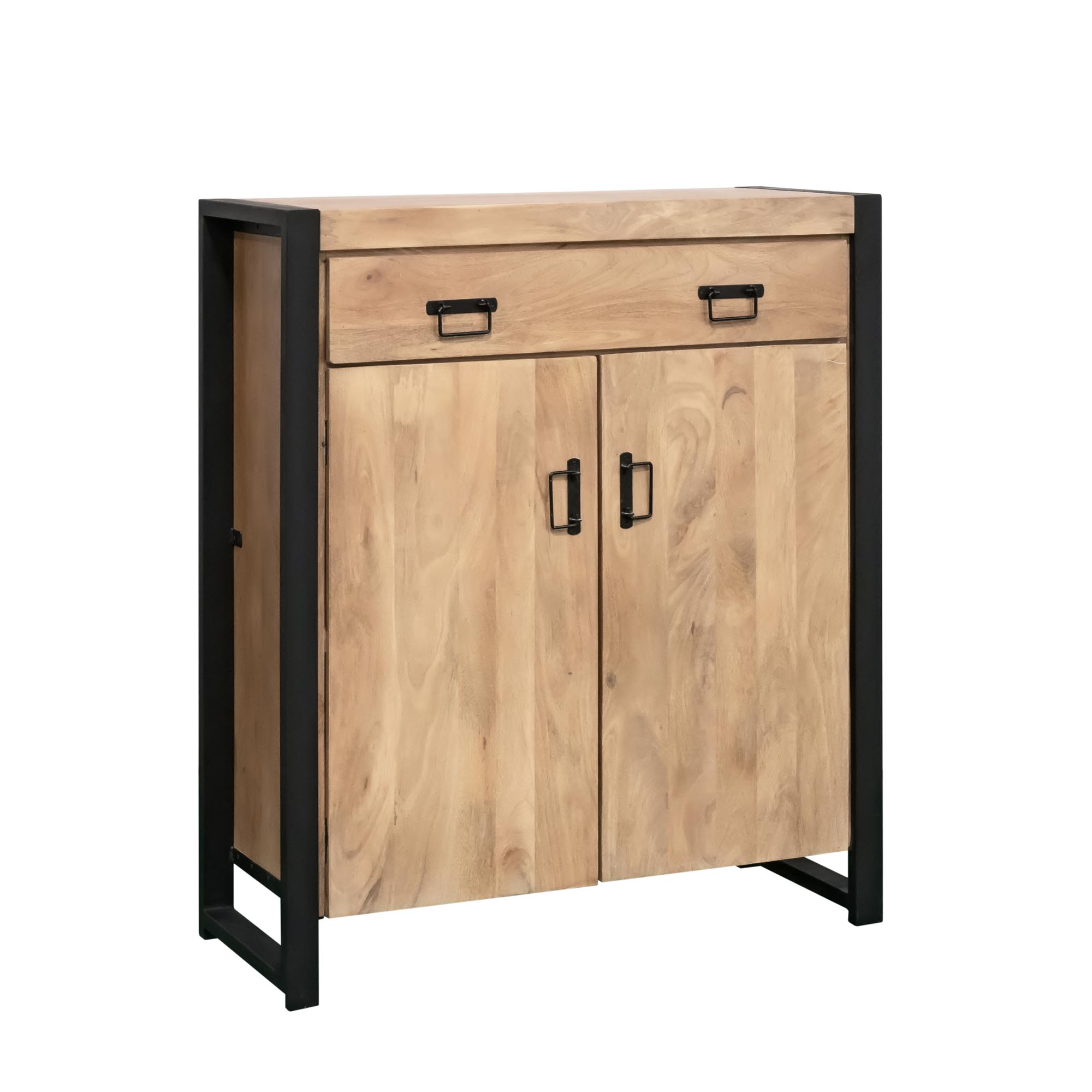 Kabinet kast Britt Naturel Mangohout 100 cm - Image 3
