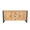STF-4627_1 Dressoir Britt Naturel Mangohout 160 cm - Image 2