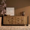Dressoir Britt Naturel Mangohout 200 cm - Image 1