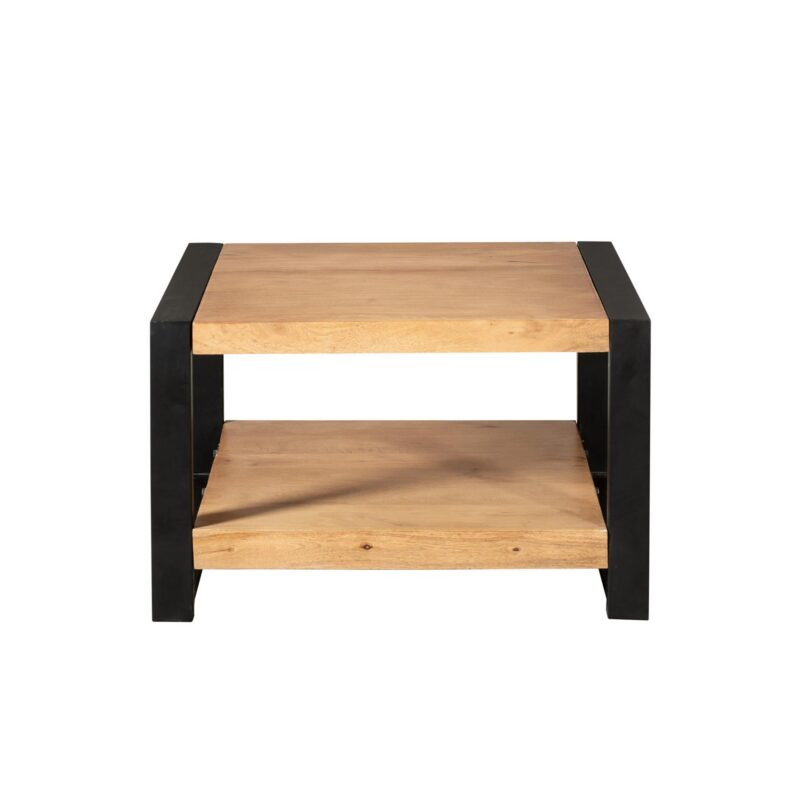 Salontafel Britt Naturel Mangohout 80 cm - Image 2