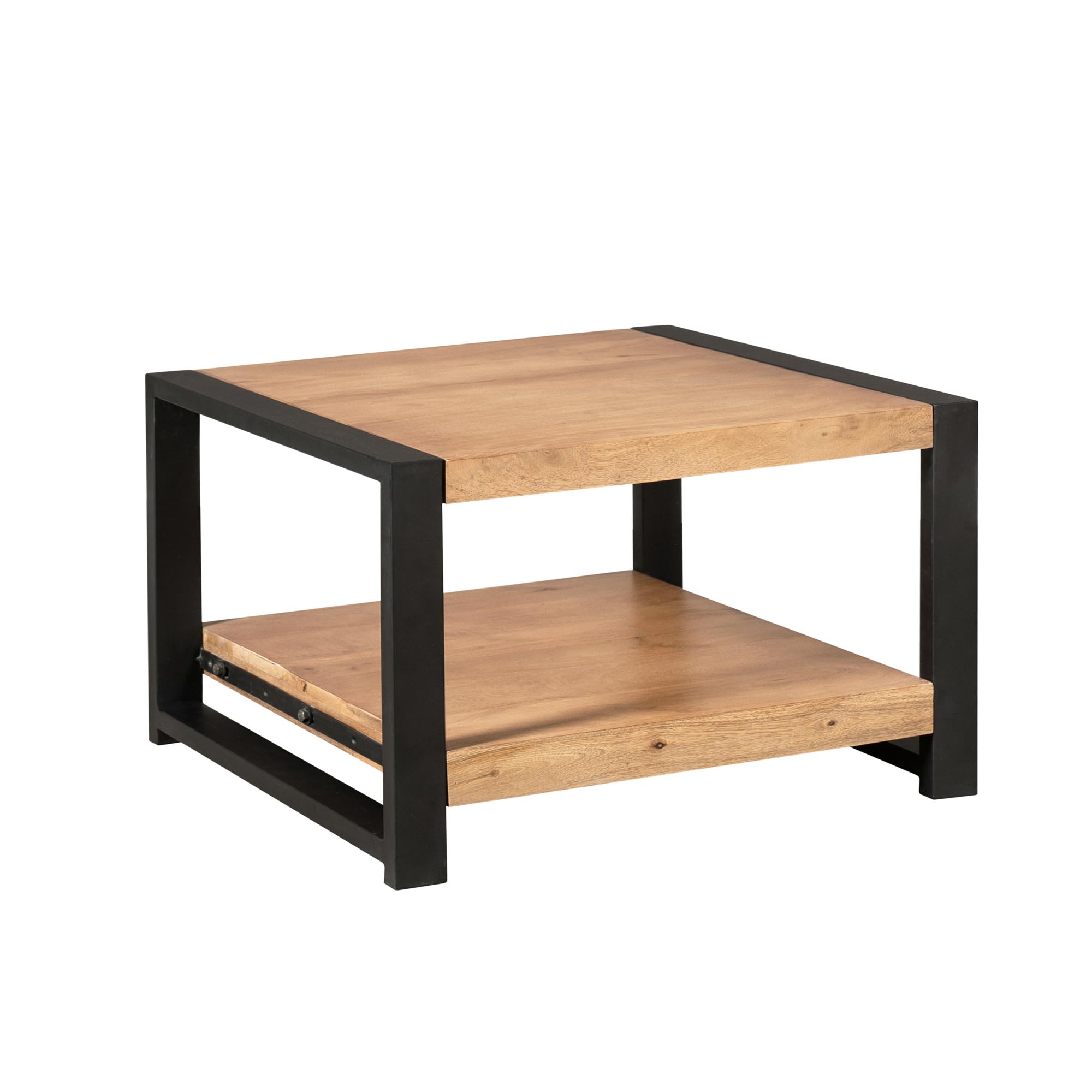 STF-4633_2 Salontafel Britt Naturel Mangohout 80 cm - Image 3