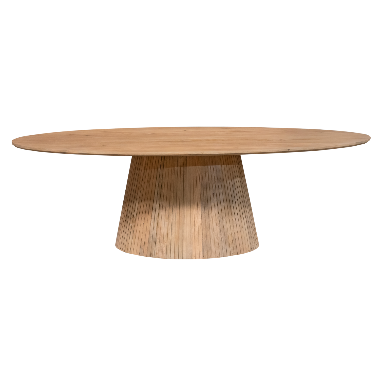 Ovale eettafel Solana Naturel Mangohout 240 cm - Image 7