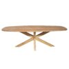 STF-2616_0 Deens ovale eettafel Nina Naturel Mangohout 210 cm - Image 1