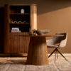 STF-1804_2 Ronde eettafel Solana Naturel Mangohout 150 cm - Image 3