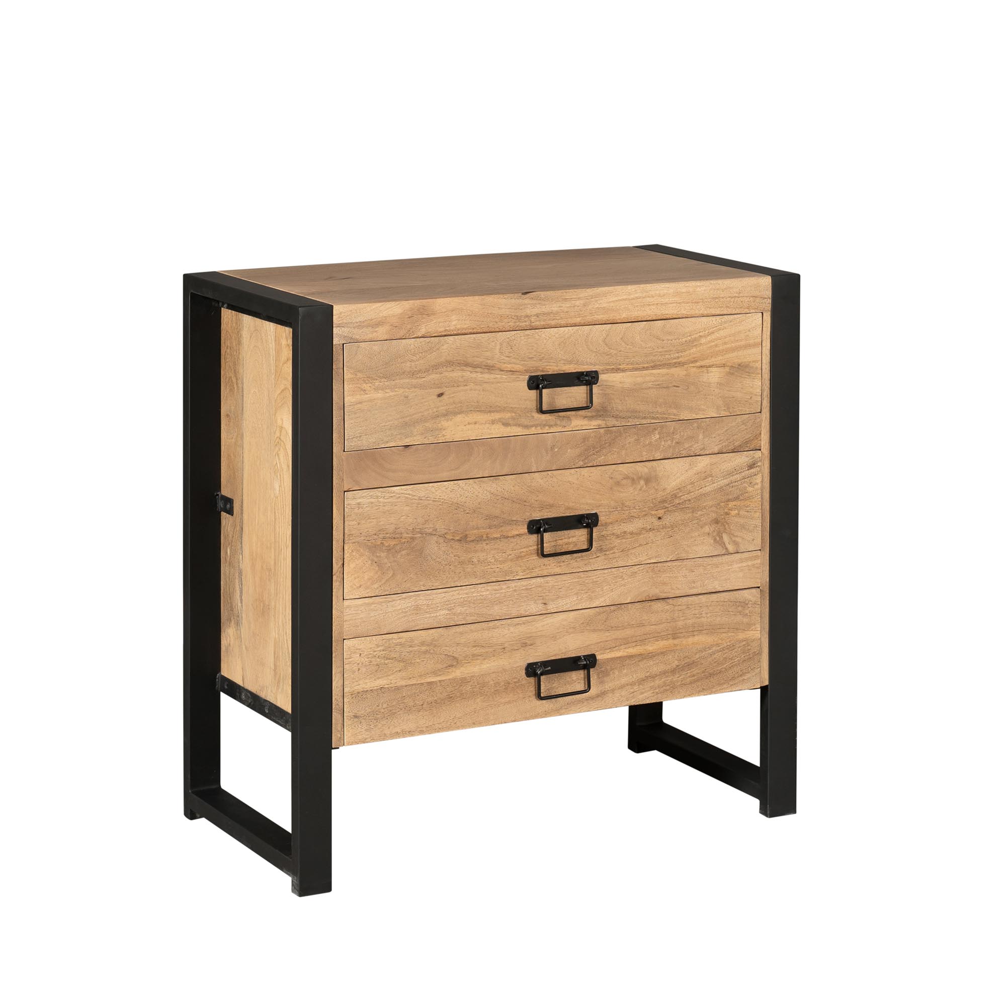 Ladenkast Britt Naturel Mangohout 80 cm - Image 3