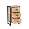 STF-4635_3 Halkast Britt met lades Naturel Mangohout 55 cm - Image 4