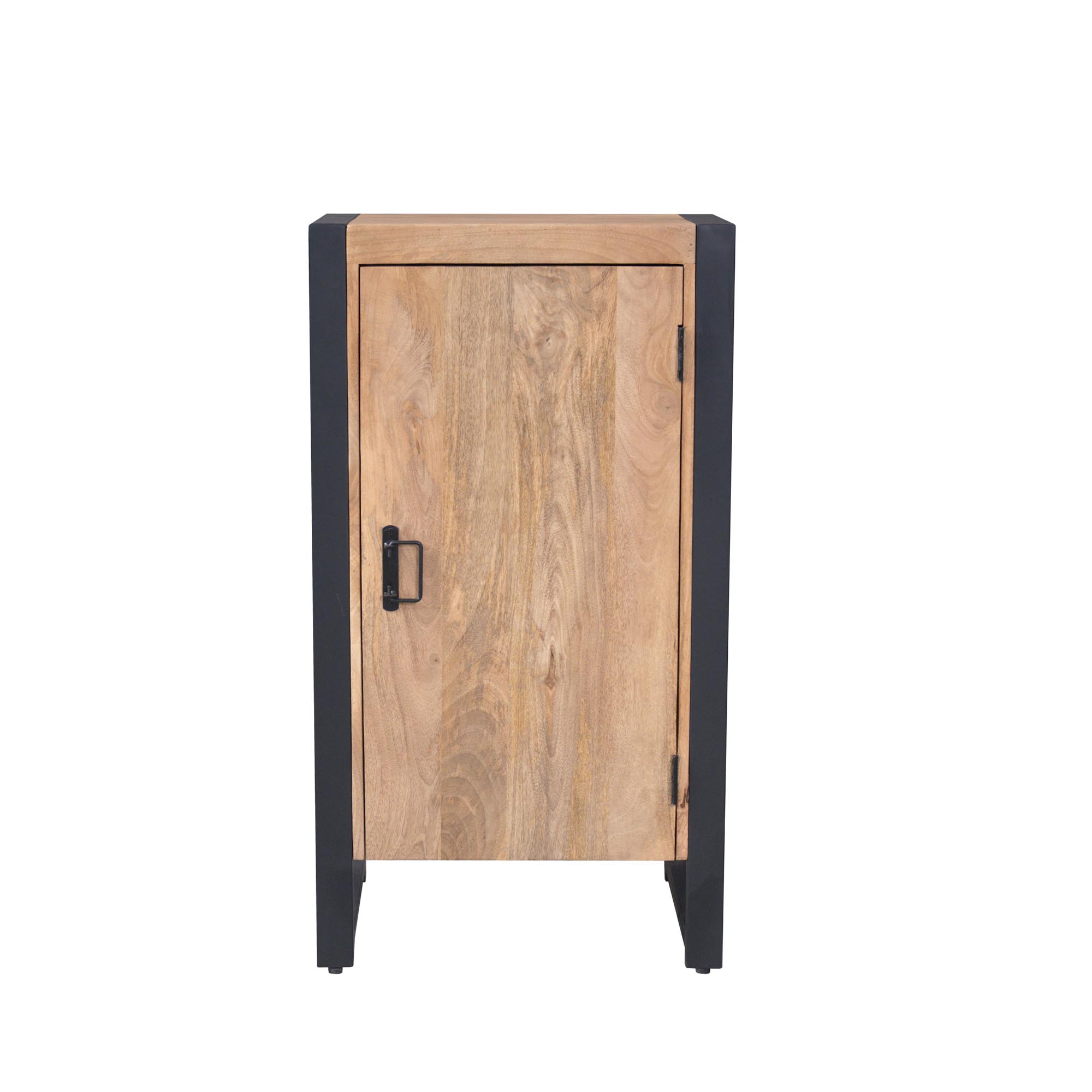 Halkast Britt met deur Naturel Mangohout 55 cm - Image 2