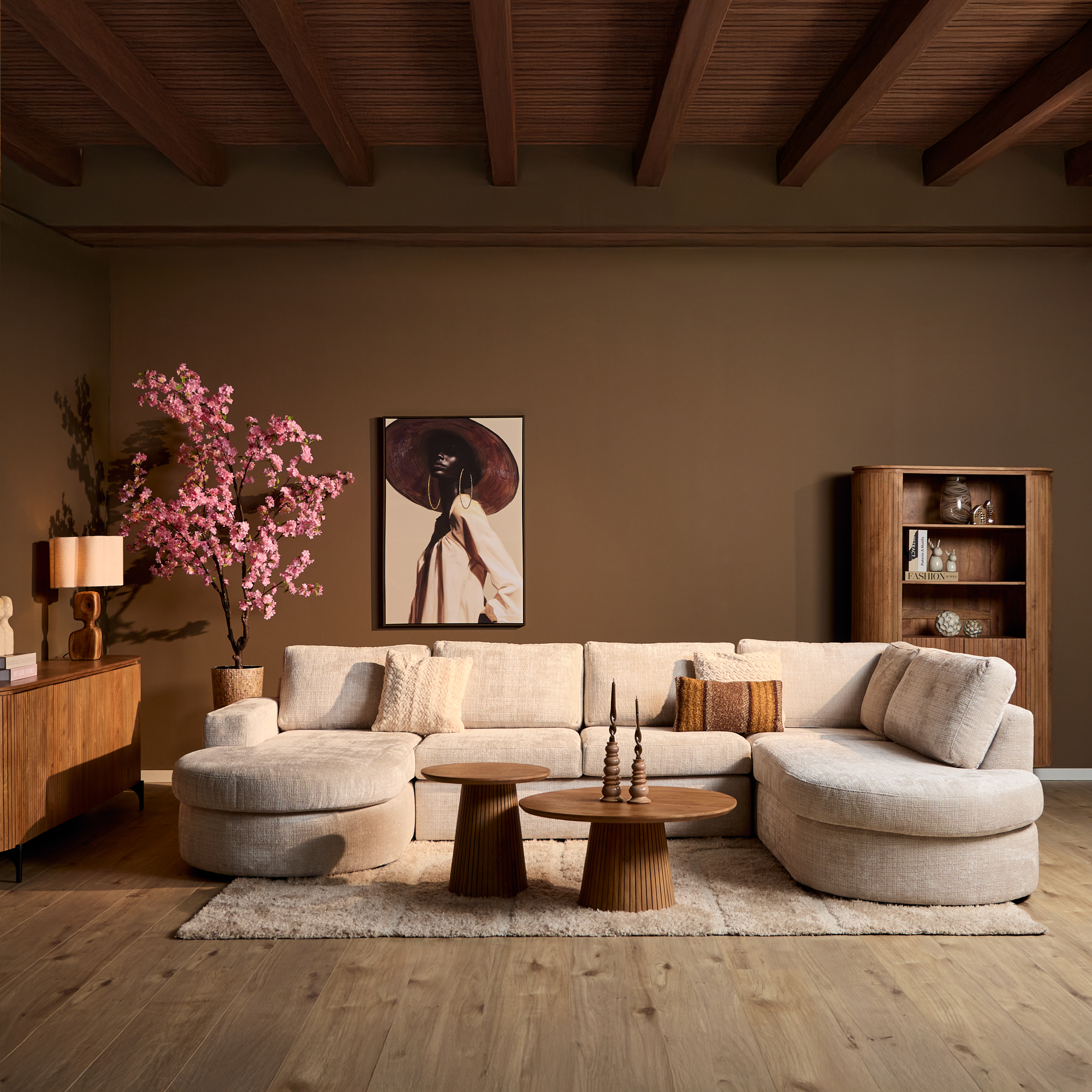 MySofa Alma U-Bank Beige  - Image 1