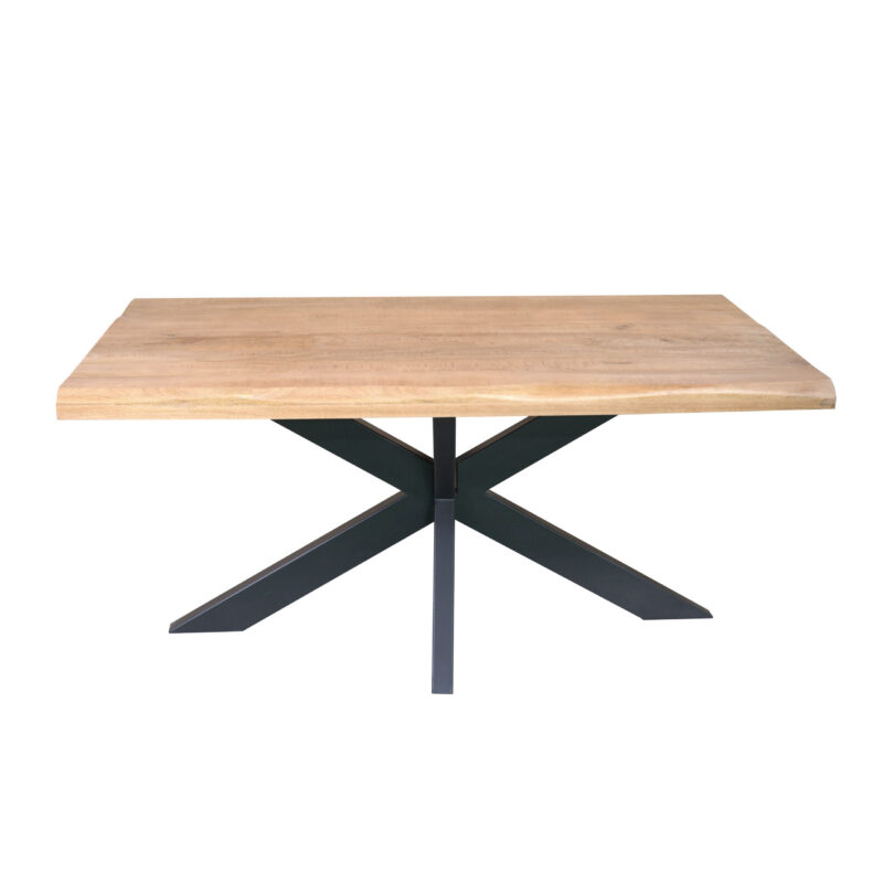Boomstamtafel Dakota Naturel Mangohout 160 cm - Image 2
