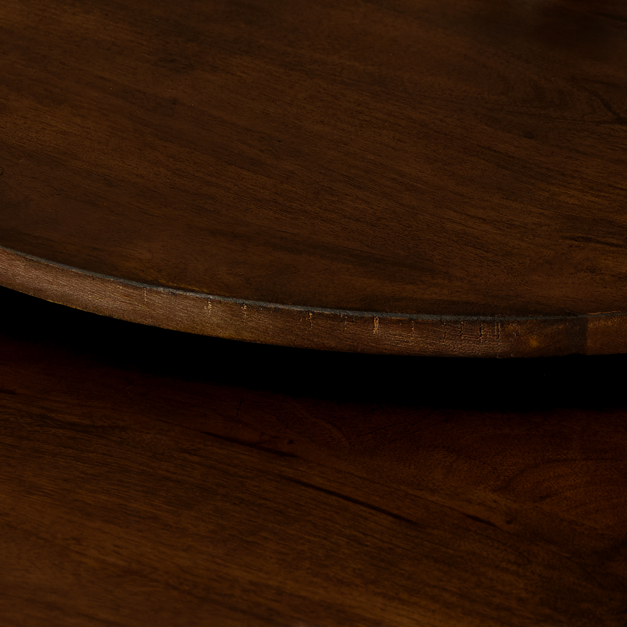 Salontafel set Madison Bruin Mangohout 70 cm - Image 2
