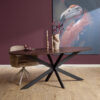 Ovale eettafel Ferris Bruin Eikenhout 180 cm - Image 1