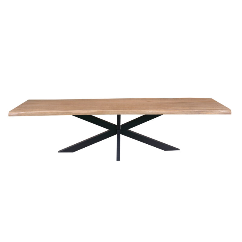 Boomstamtafel Dakota Naturel Mangohout 300 cm - Image 2